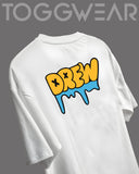Drew White Oversized T-shirt