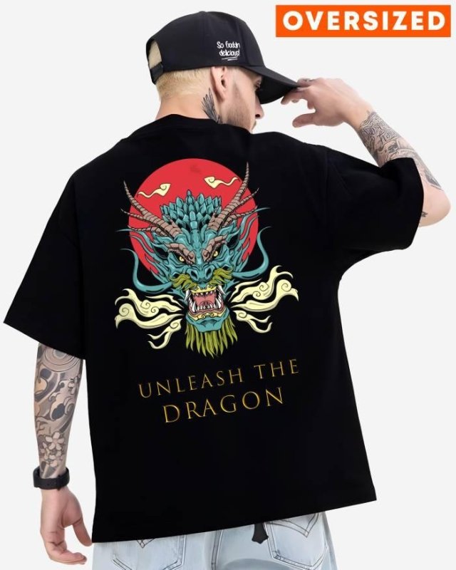 Unleash the Dragon - OverSized Tshirt - ToggWear